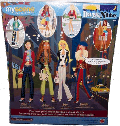 My Scene Madison by Mattel 12 Vinyl Doll with over 25 pieces
